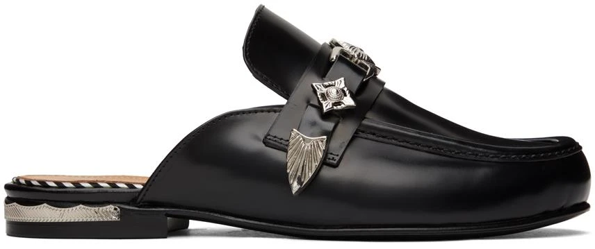 Toga Pulla SSENSE Exclusive Black Classic Mules 1