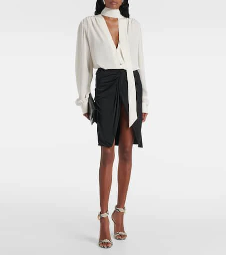 Tom Ford Padlock 105 snake-effect leather sandals 3