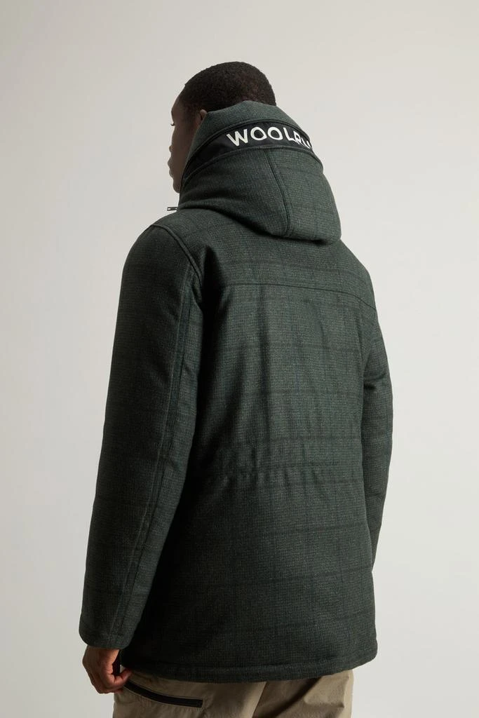Woolrich Arctic Parka in Recycled Italian Wool-Blend Fabric - Men - Green 4