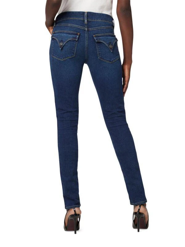 Hudson Collin Mid Rise Skinny Jeans 2