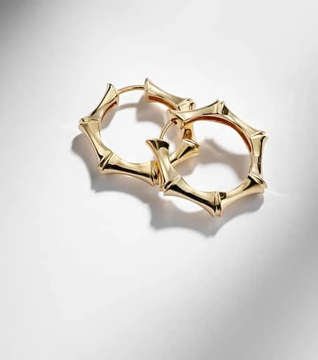 Stone and Strand 14kt gold (585/1000) earrings 5