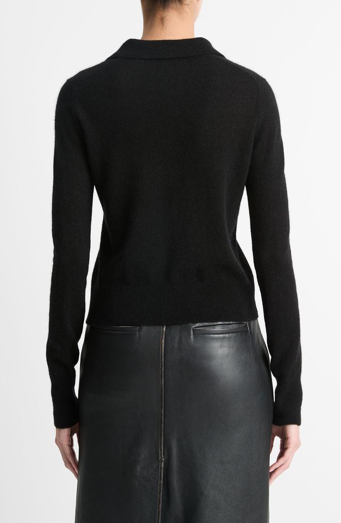 Vince Wool Blend Polo Sweater