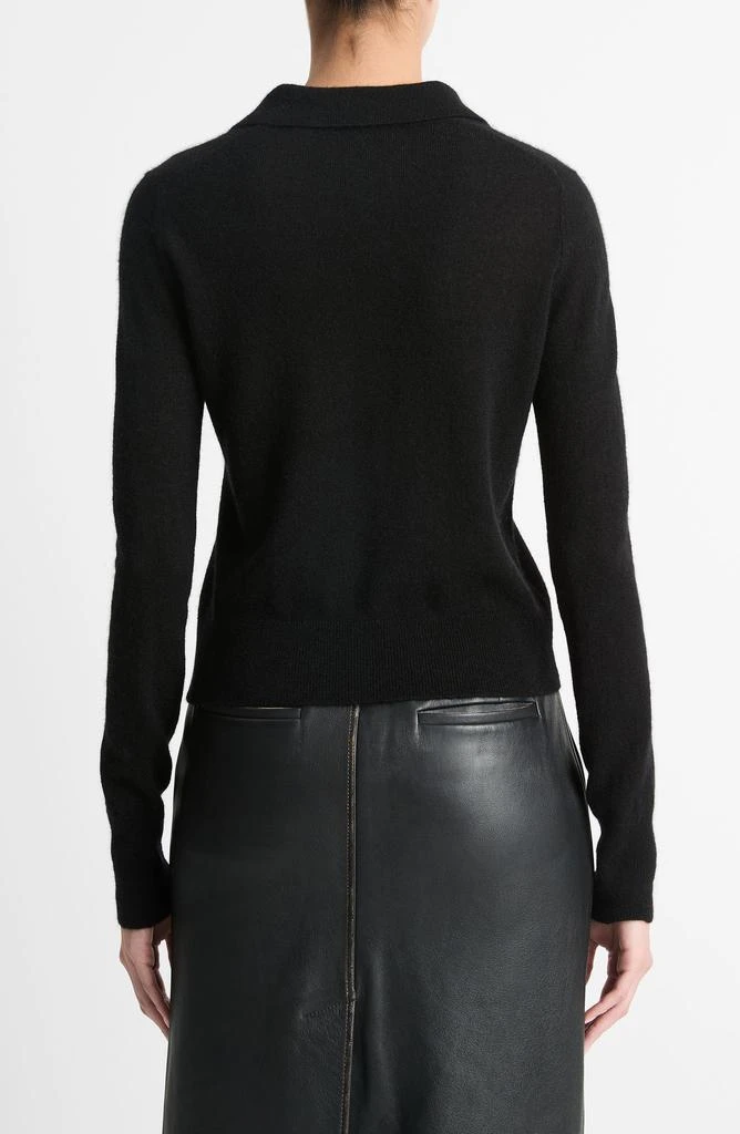 Vince Wool Blend Polo Sweater 2