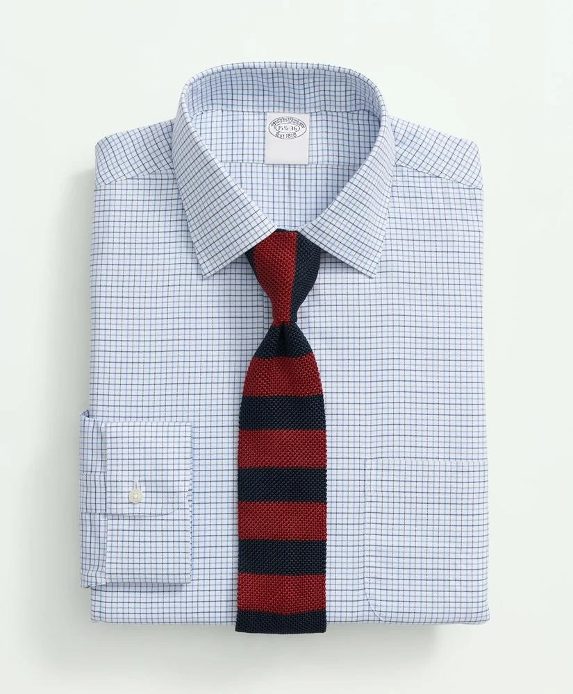 Brooks Brothers Brooks Brothers Explorer Collection Non-Iron Twill Ainsley Collar, Check Dress Shirt 1
