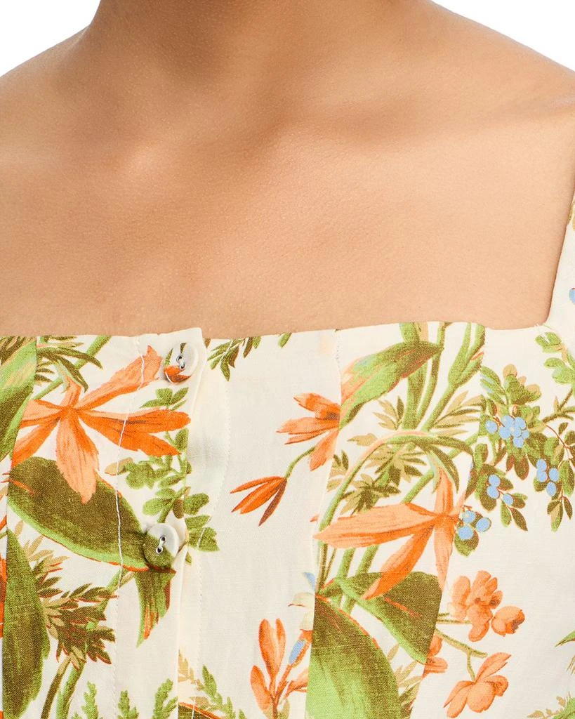 Paige Lindi Silk and Linen Dress 3