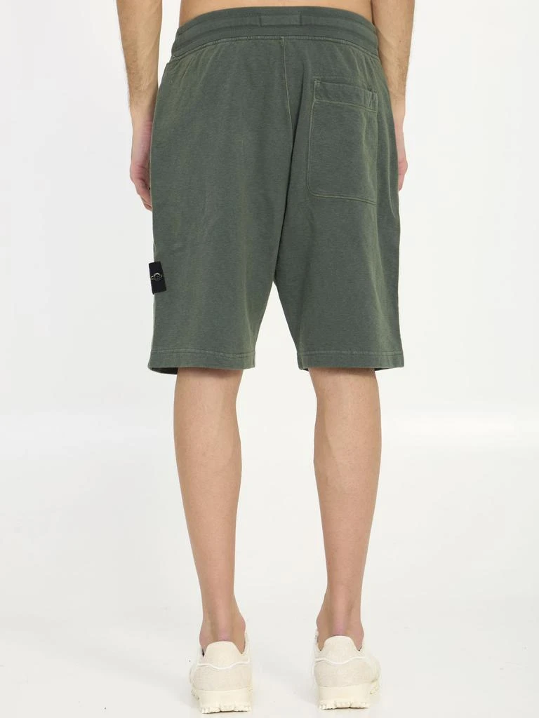 STONE ISLAND Cotton bermuda shorts 3