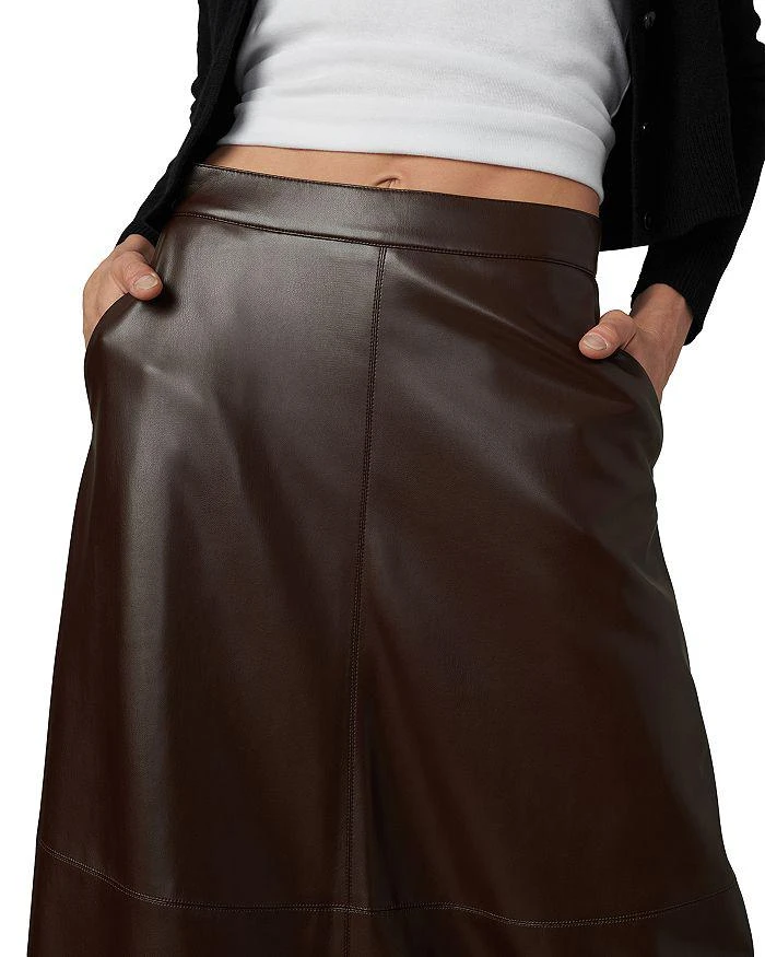 Joe's Jeans The Tavi Faux Leather Maxi Skirt 6