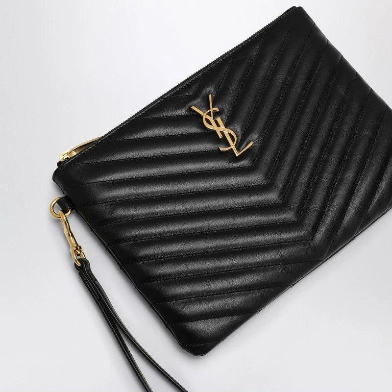Yves Saint Laurent Saint Laurent A5 Pouch In Matelassé 4