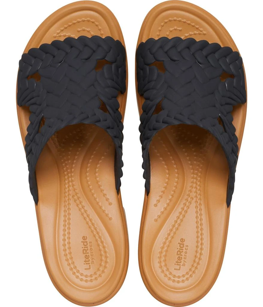 Crocs Brooklyn Woven Slide Heels 2