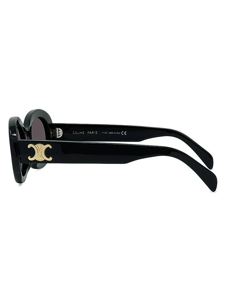 Celine Triomphe 52MM Oval Sunglasses 6