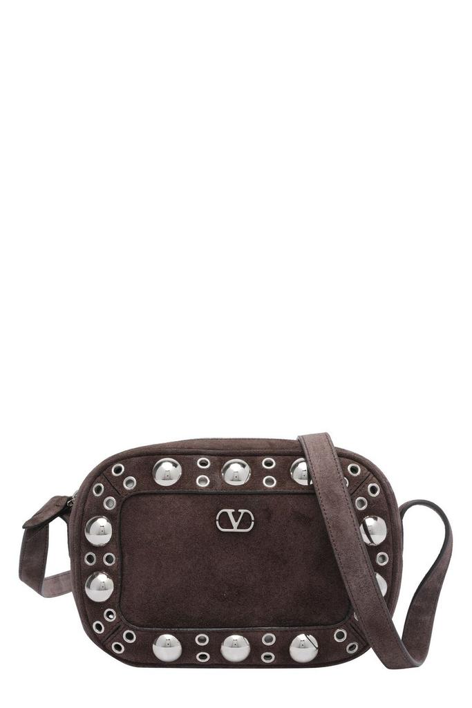 ショルダーバッグ・ポシェット VALENTINO TWO-TONE CANVAS VLOGO SIGNATURE CROSSBODY BAG Valentino Two-tone canvas VLogo Signature crossbody bag