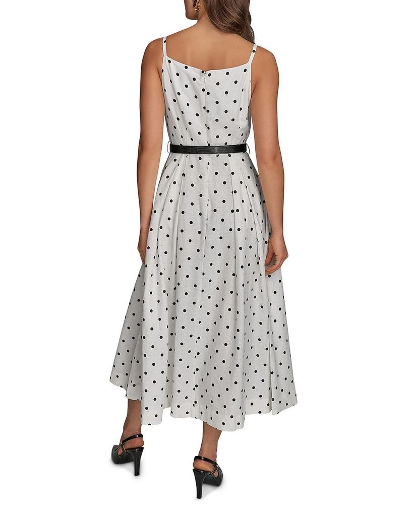 Donna Karan Linen Blend A Line Dress 3