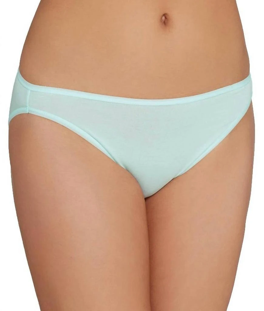 Felina Sublime Hi Cut Brief Panty In Icy Mint 1