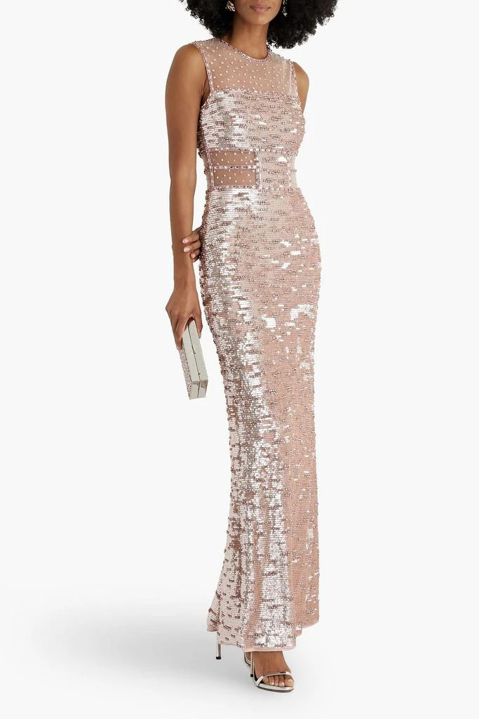 Jenny Packham Nixie sequined tulle gown 2