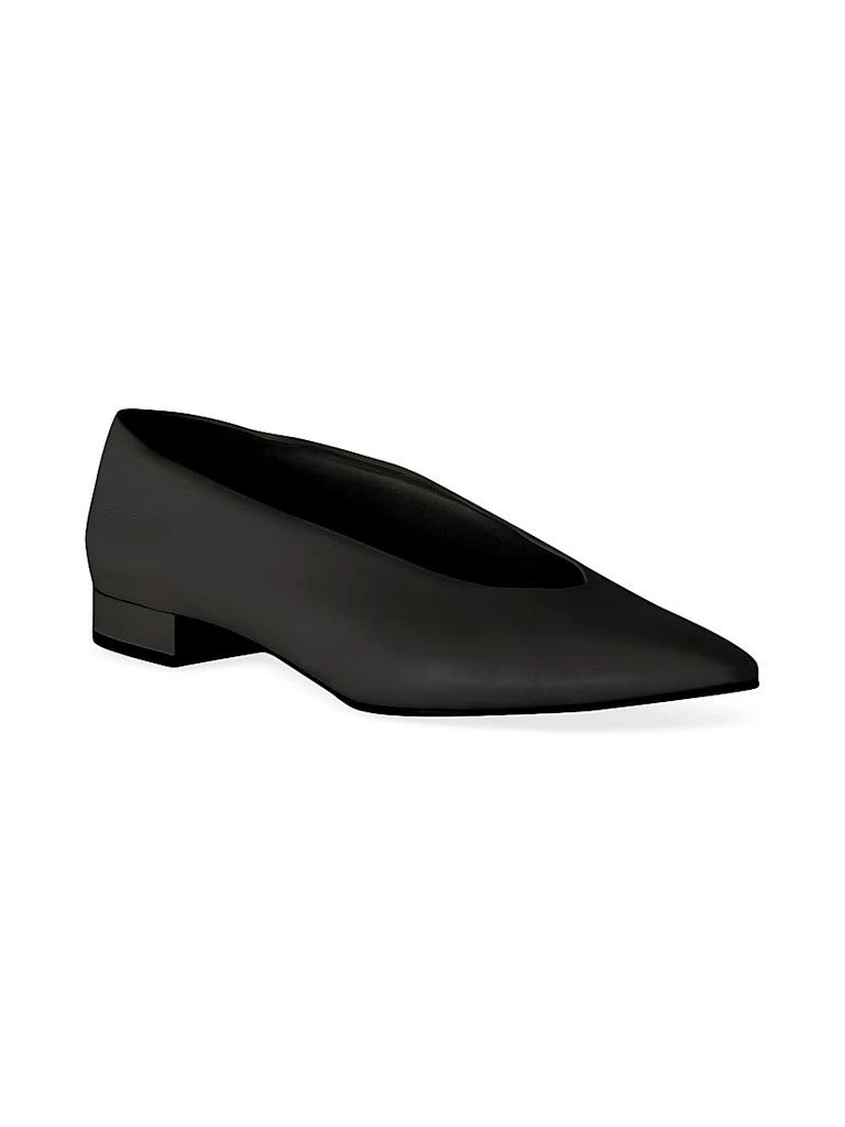 Loro Piana Rebecca Leather Ballet Flats 2