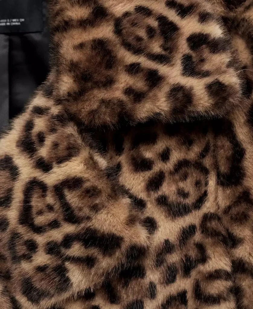 Mango Women's Leopard Regular Coat 3