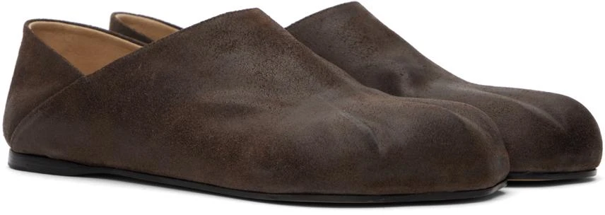 JW Anderson Brown Paw Loafers 4