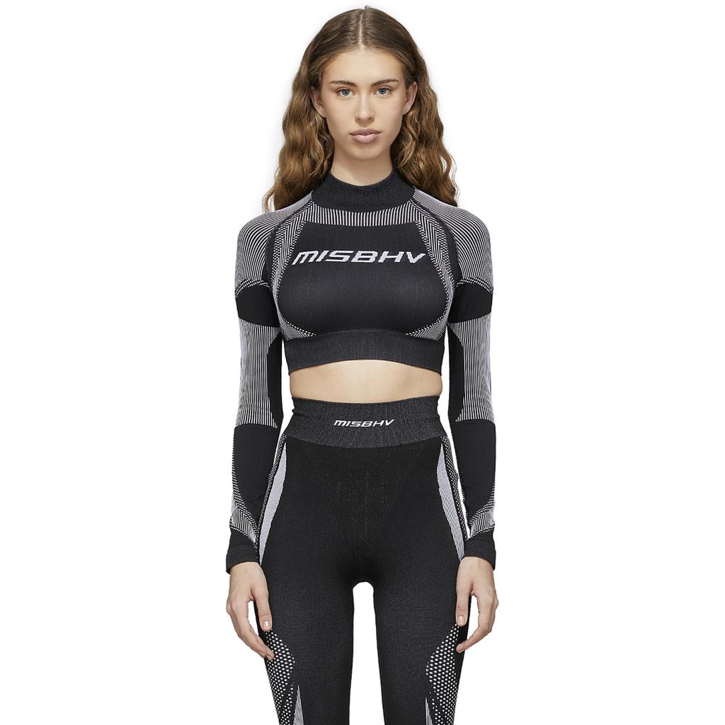 Misbhv Sport Active Cropped Long Sleeve Top