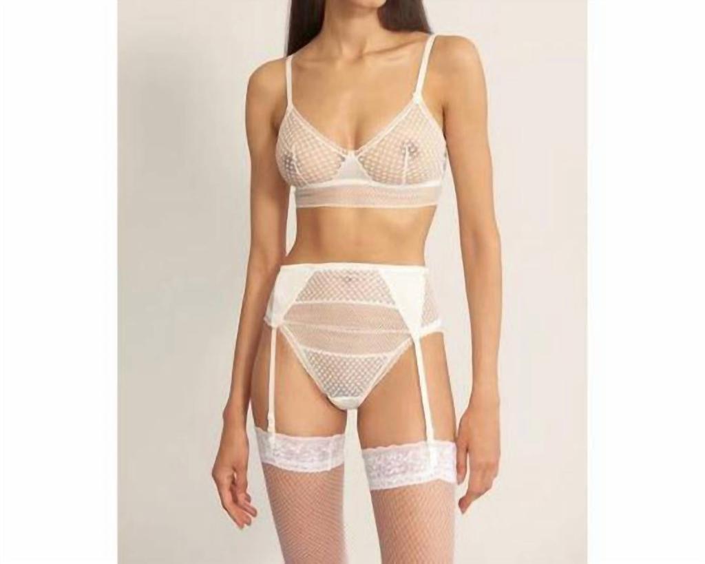 ELSE Bella Garterbelt In Ivory