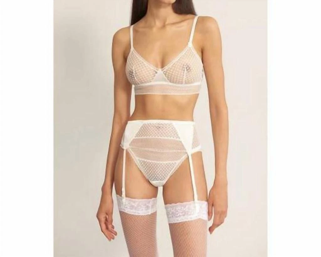 ELSE Bella Garterbelt In Ivory 1