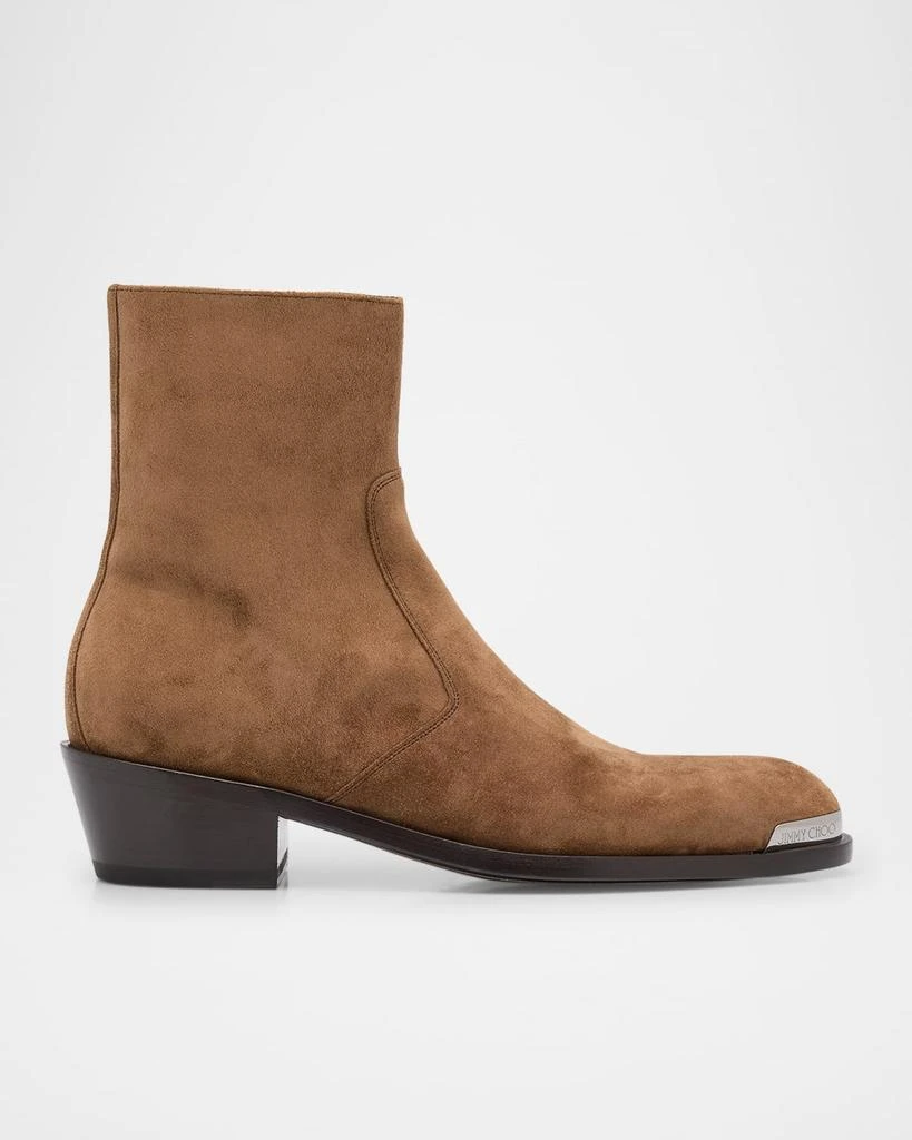 Jimmy Choo Men's Sammy Suede Ankle Boots 1