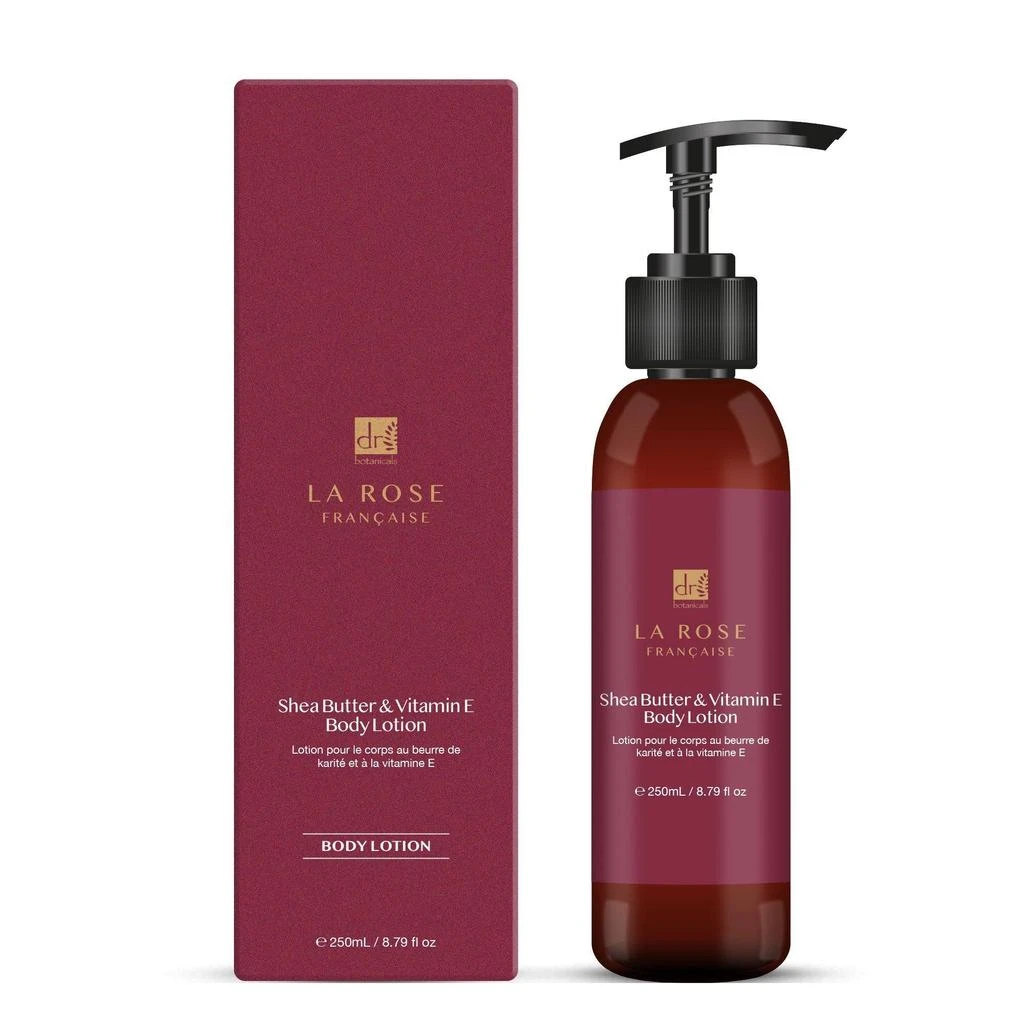 Dr Botanicals La Rose Francaise Body Lotion 250ml Twin Value Savings Pack 3