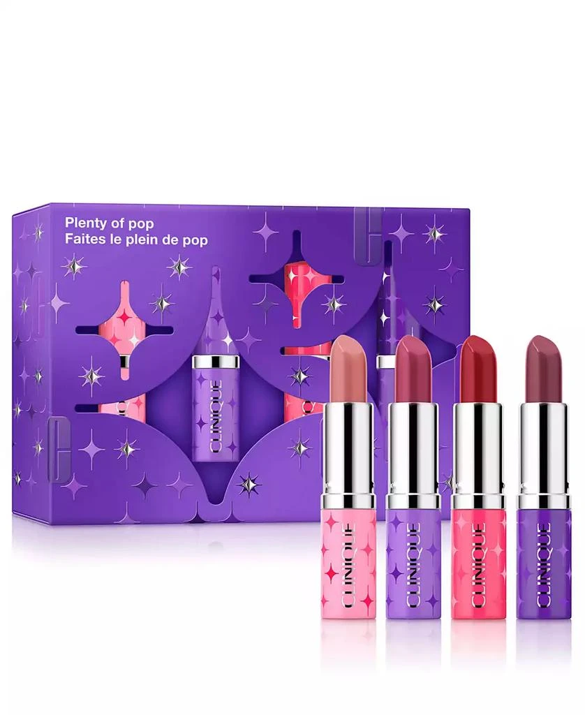 Clinique Plenty Of Pop: Pop Longwear Lipstick Gift Set, Created for Macy
s