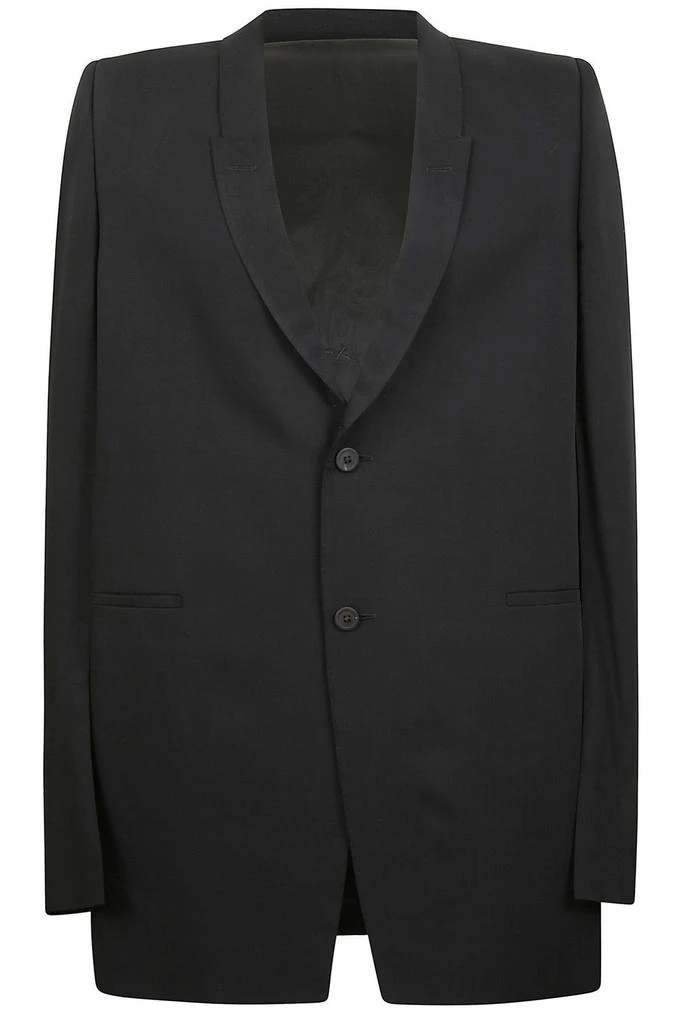 Rick Owens Rick Owens Single Breasted Tailored Blazer 1