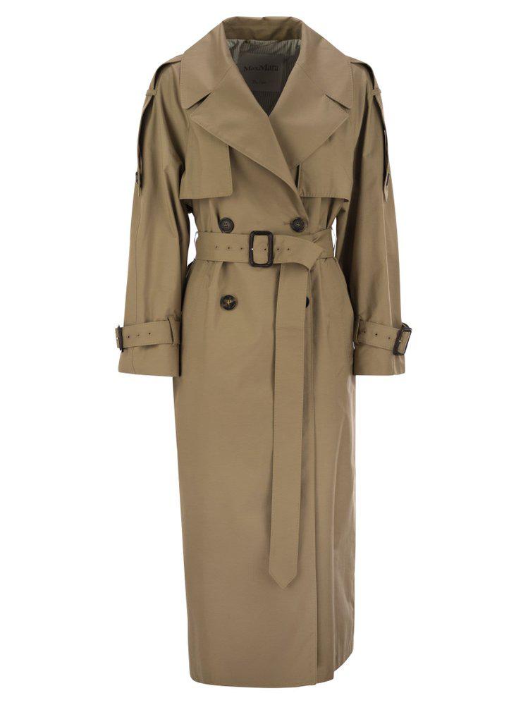 MAX MARA THE CUBE Max Mara The Cube Otello Double-Breasted Belted Coat