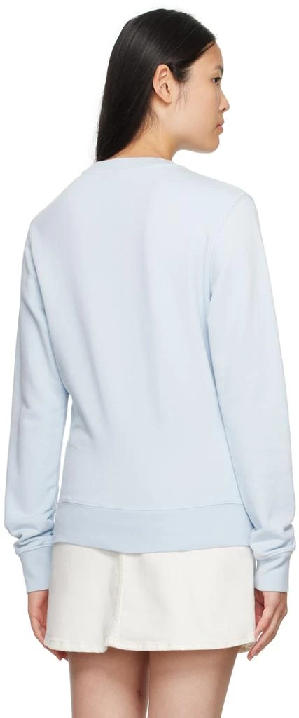 Maison Kitsuné Blue Chillax Fox Sweatshirt 3