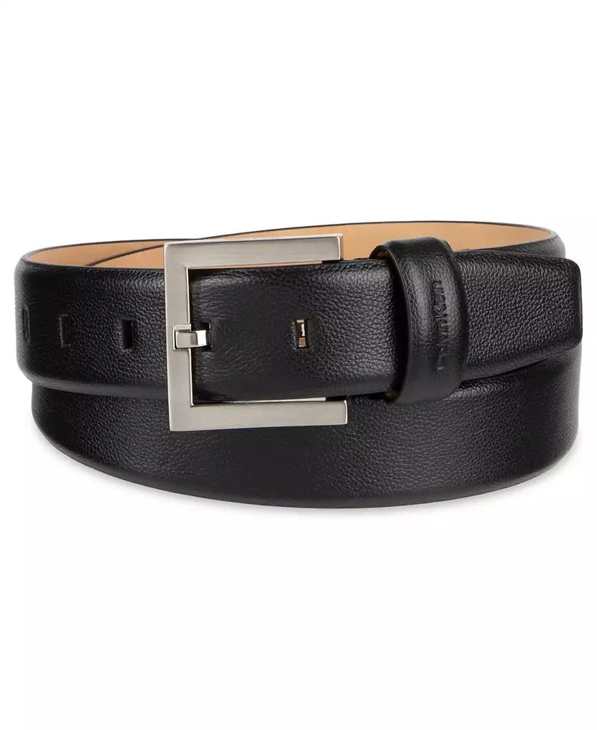 Calvin Klein FE Harness Buckle Embossed Belt