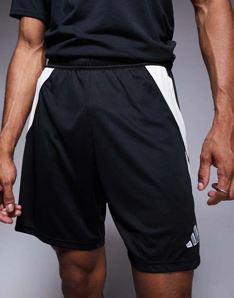 Adidas adidas Football Tiro shorts in black 4