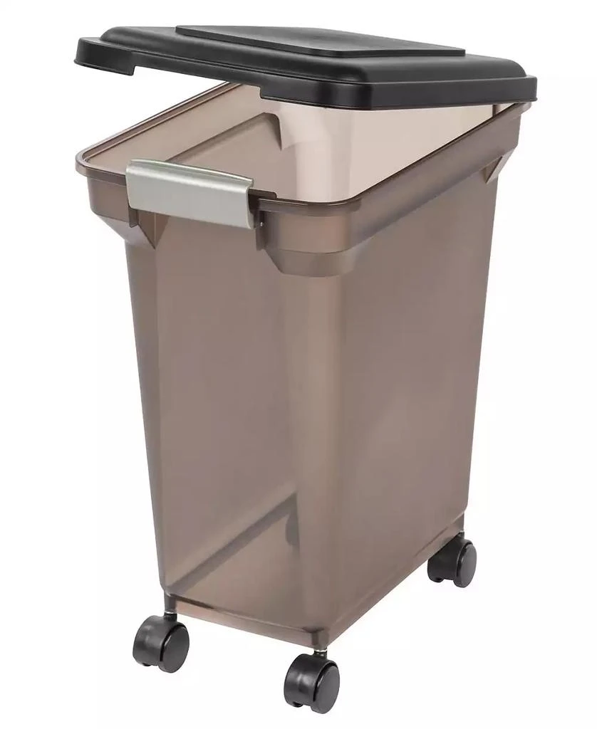 IRIS USA IRIS Premium Airtight Pet Food Storage Container, 22-Pounds, Smoke 2