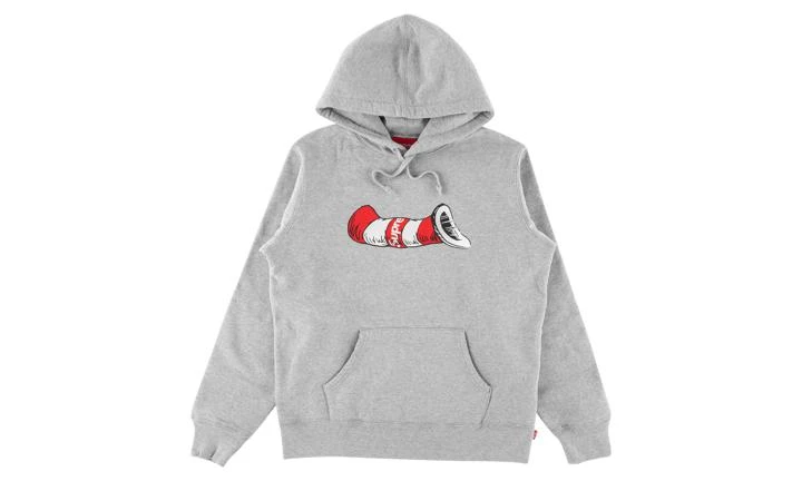Supreme Supreme Cat In The Hat Hooded Sweatshi 1