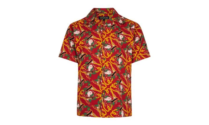 STADIUM STADIUM Silk Camp Shirt - Shirts - BeyondStyle