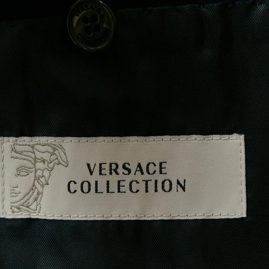 Versace Versace Collection Blue Velvet Tailored Blazer XL 4