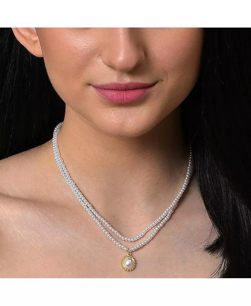 SOHI Pellet Multi-Layer Necklace 2