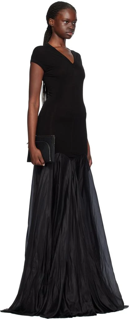 Rick Owens Black Divine Maxi Dress 2