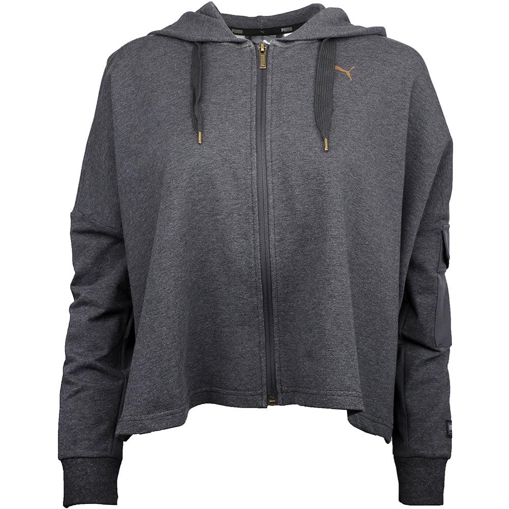 Puma Fusion Crop Full Zip Hoodie