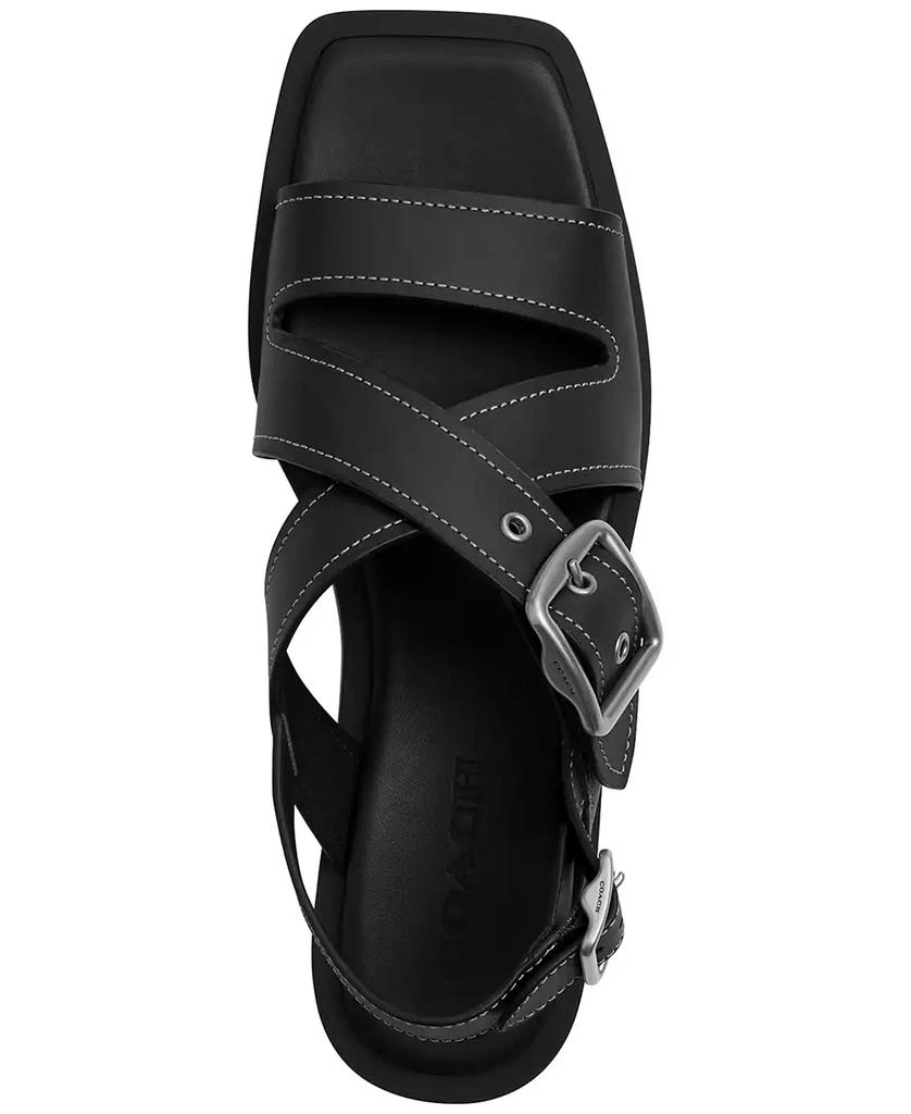 Coach Women's Archival Buckled Flat Sandals 4