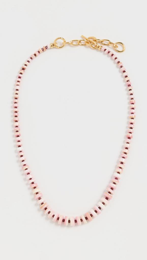 Lizzie Fortunato Tola Necklace In Blush