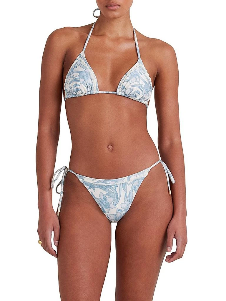 Peony Everlasting Triangle Bikini Top 3
