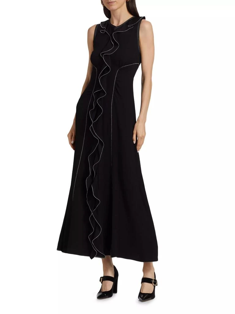 Ulla Johnson Lille Ruffled Sleeveless Maxi Dress 2