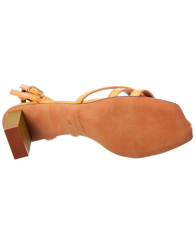 Gray Matters Mia Leather Sandal 4