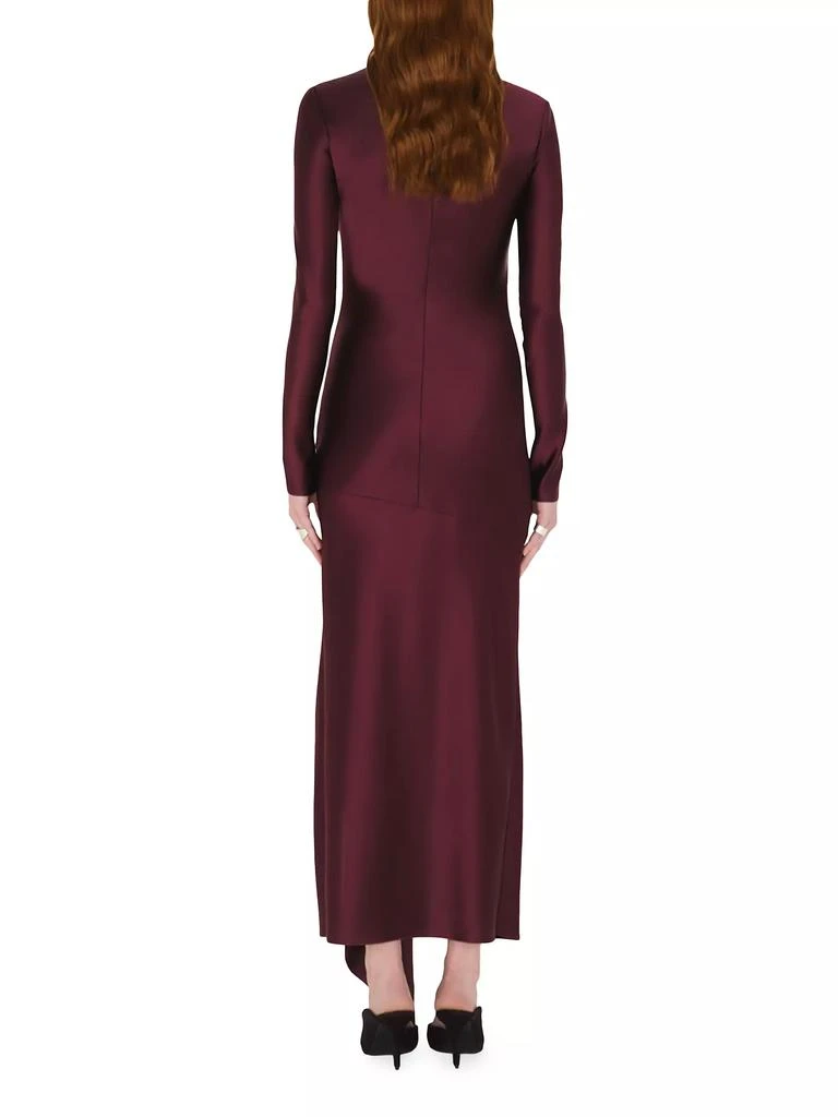 Galvan Emilie Tie-Front Maxi-Dress 3