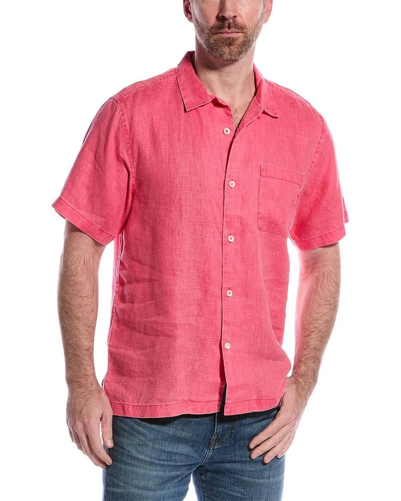Tommy Bahama Linen Sea Glass Camp Woven Shirt 1