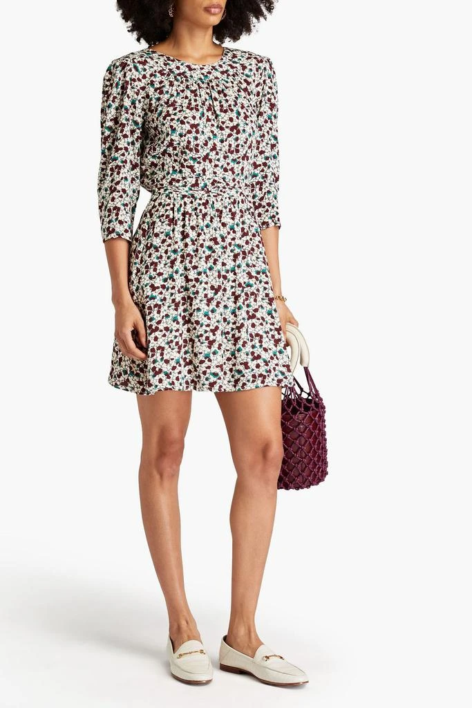 ba&sh Elys printed LENZING™ ECOVERO™ crepe mini dress 2