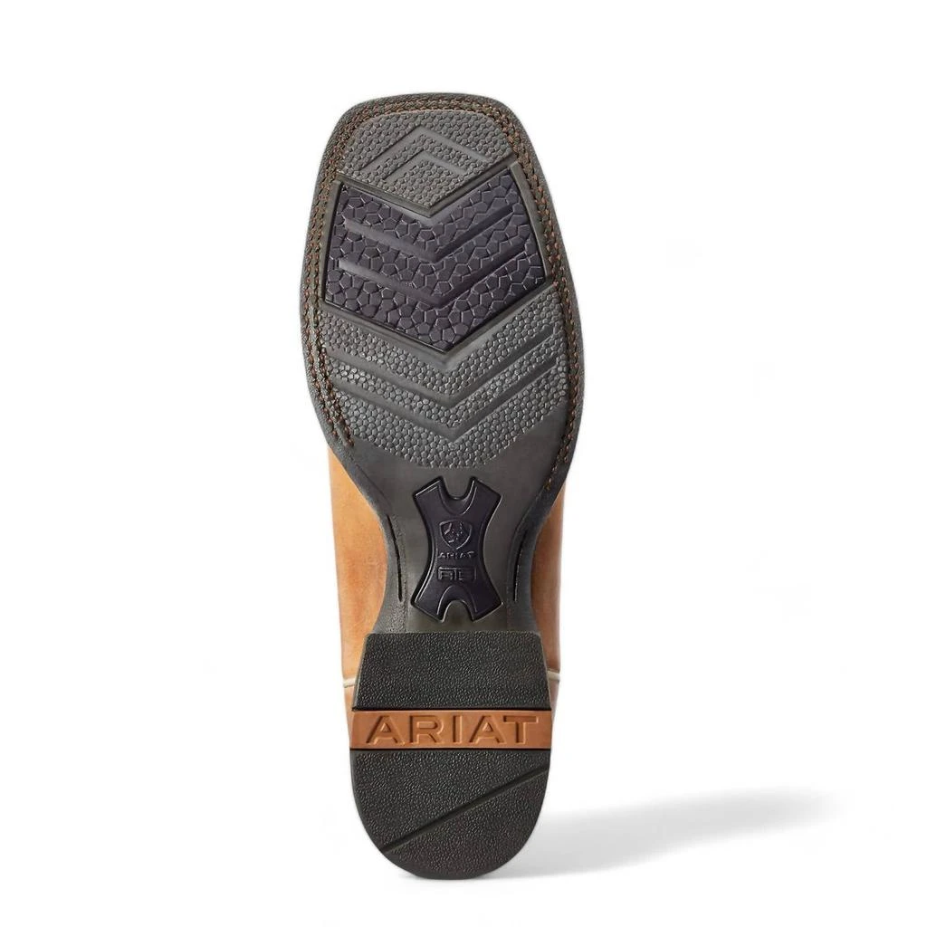 Ariat Men's Ridin High Western Boot In Desert Tan 4