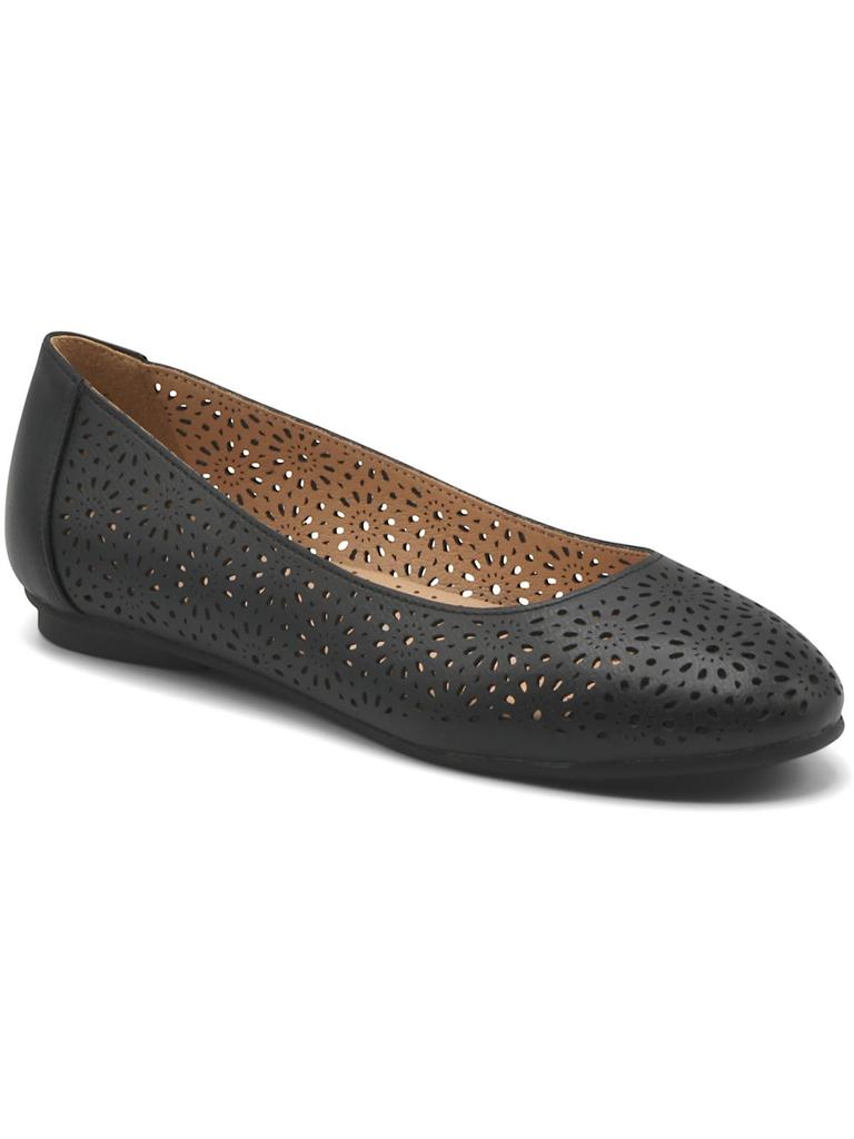 Mootsies Tootsies BELVA Womens Faux Leather Round toe Flat Shoes