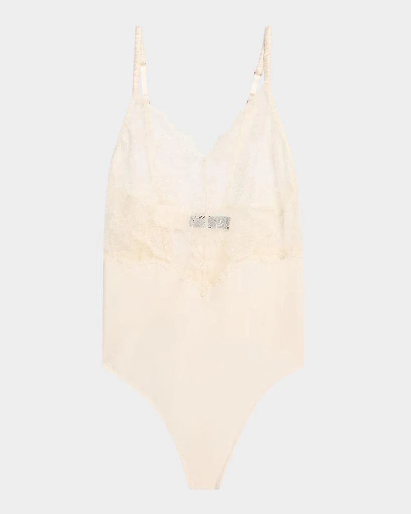 Natori Lace & Stretch Satin Teddy 1
